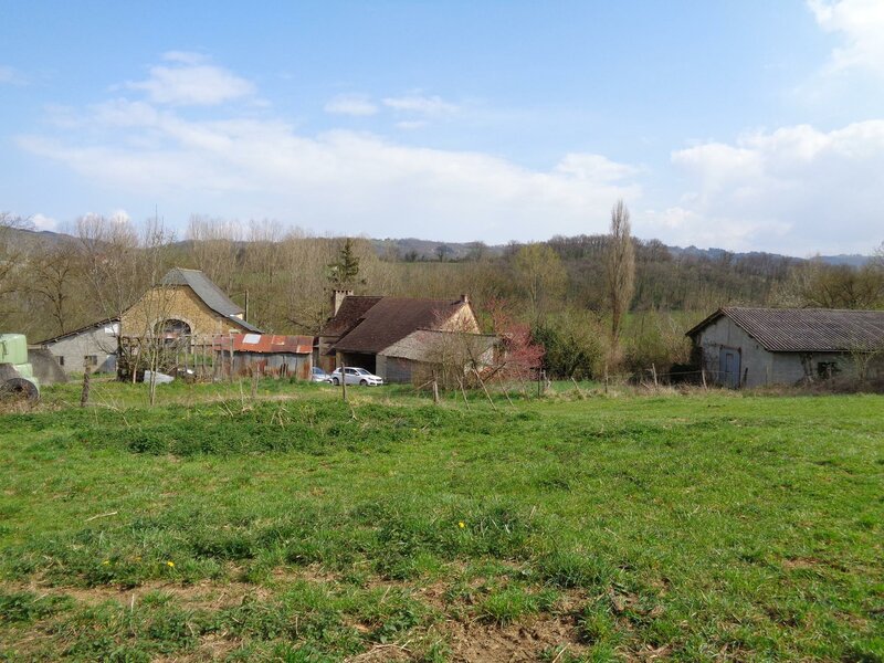 View of the old farm