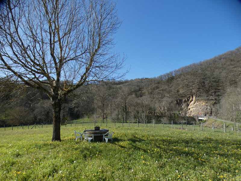 Jardin de 3500 m² avec la vue 