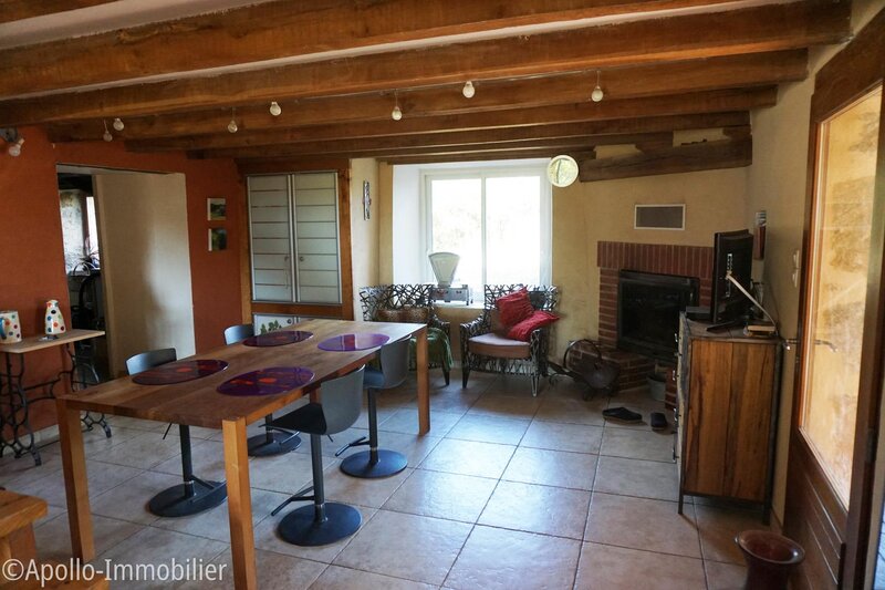 Salle à manger - cuisine avec insert