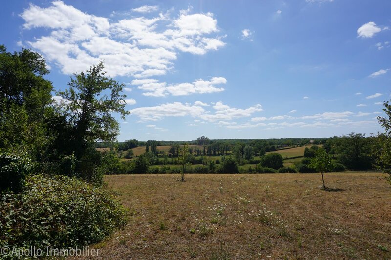 Vue depuis le terrain de 3,33 ha