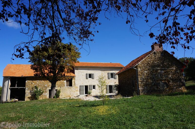 House and attached Barn