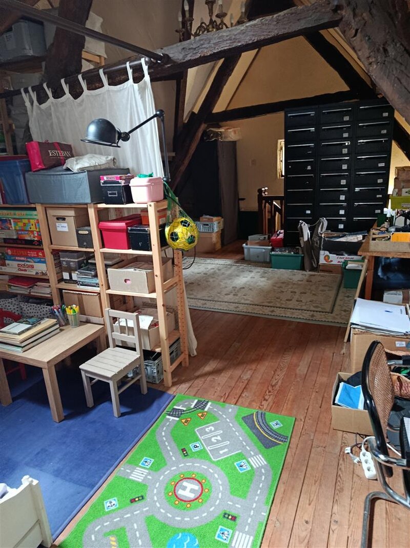 étage avec 3 chambres