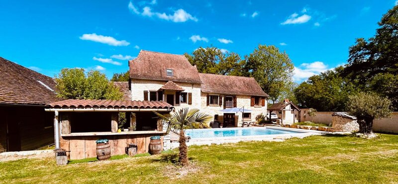 Maison de 186 m² et la piscine