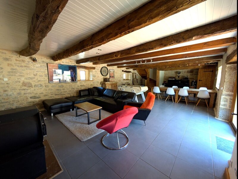 Séjour salon de 50 m²